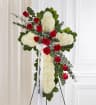 Red & White Memorial Cross