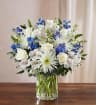 Peaceful Blue Blooms