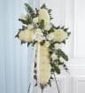 White Standing Cross